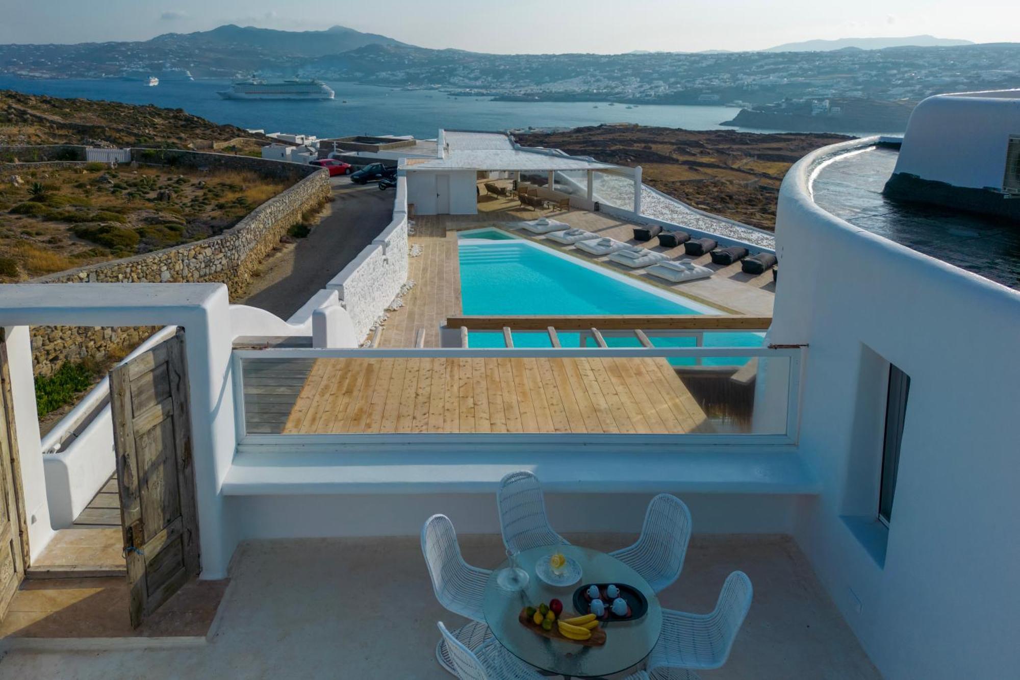 White Stone Mykonos Hotell Agios Ioannis Diakoftis Exteriör bild