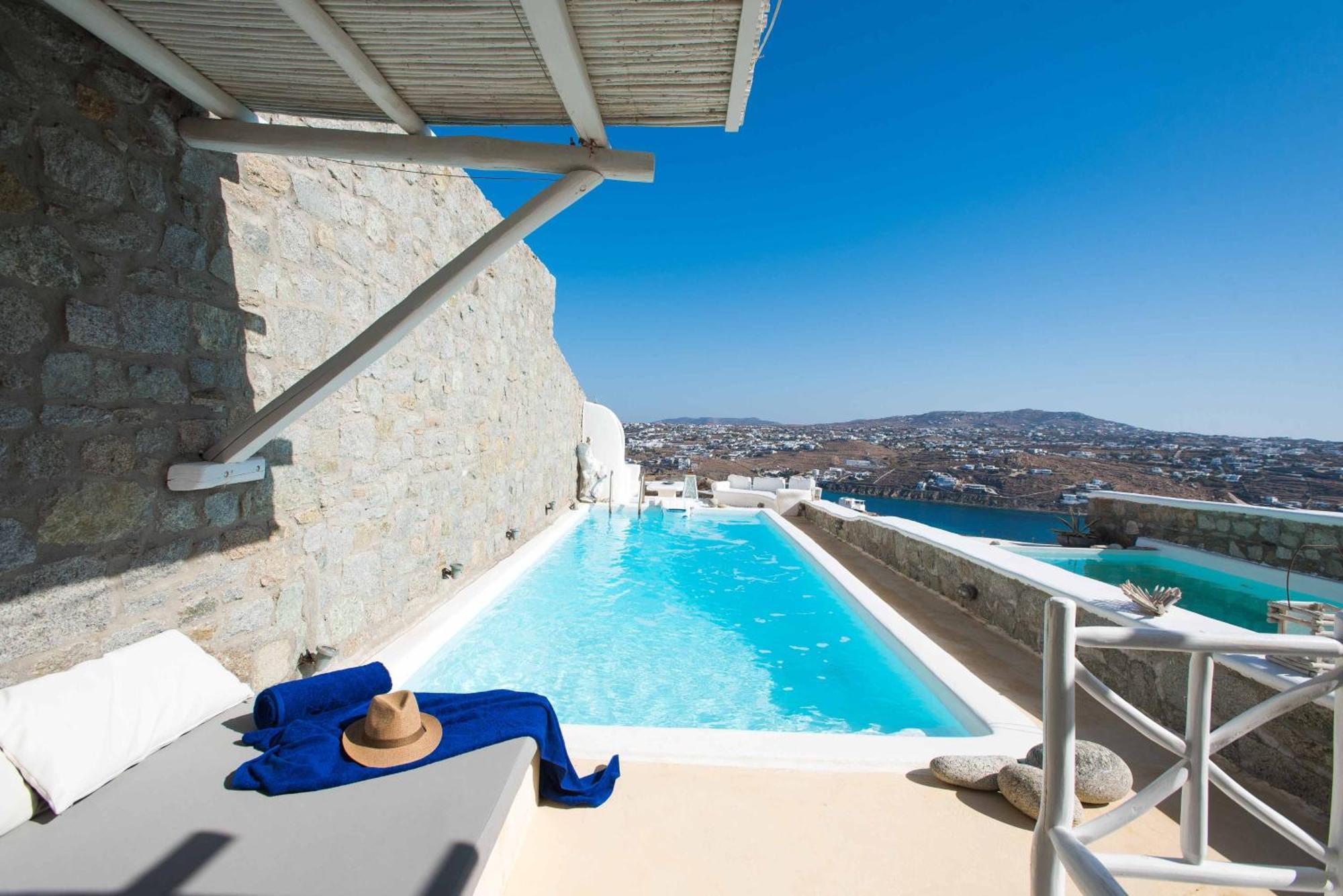 White Stone Mykonos Hotell Agios Ioannis Diakoftis Exteriör bild