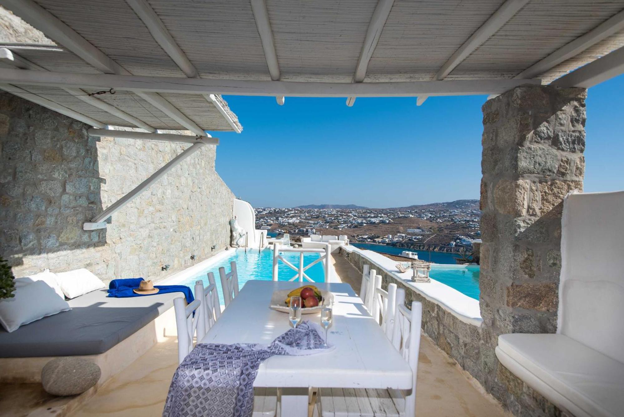 White Stone Mykonos Hotell Agios Ioannis Diakoftis Exteriör bild