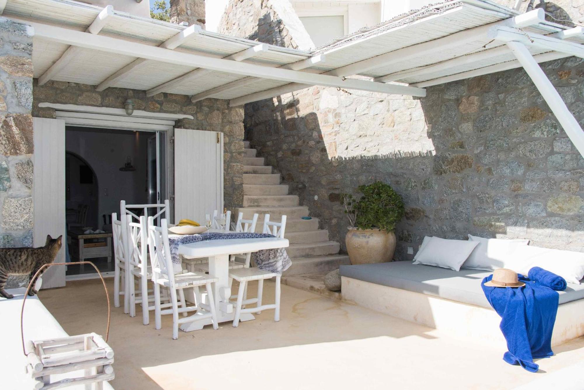 White Stone Mykonos Hotell Agios Ioannis Diakoftis Exteriör bild