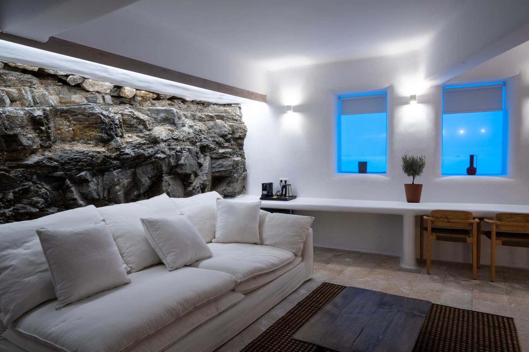 White Stone Mykonos Hotell Agios Ioannis Diakoftis Exteriör bild