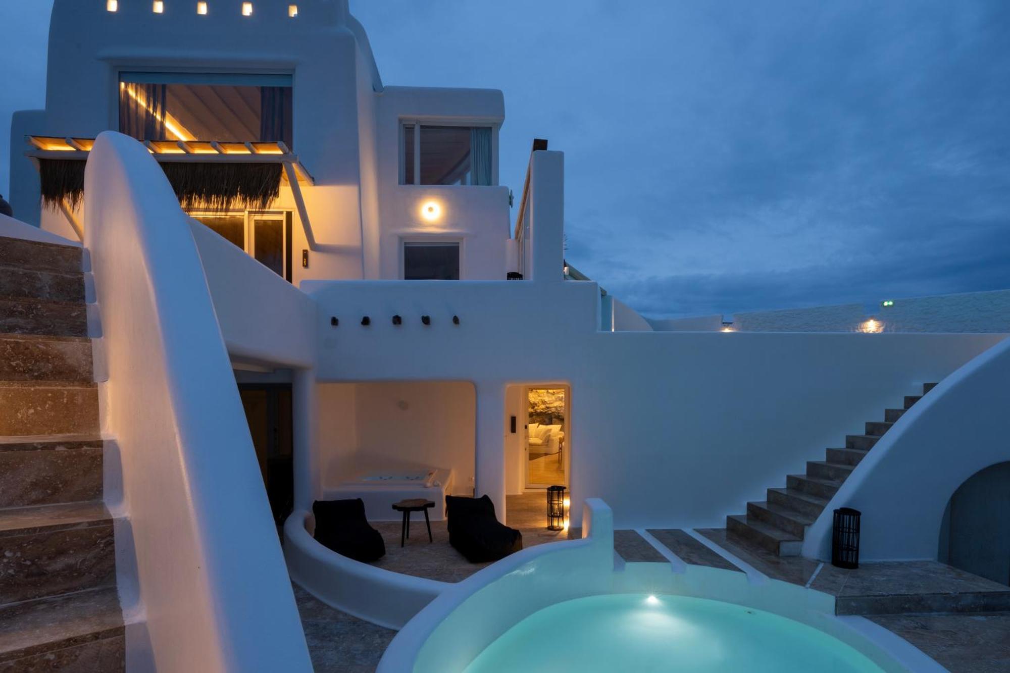 White Stone Mykonos Hotell Agios Ioannis Diakoftis Exteriör bild