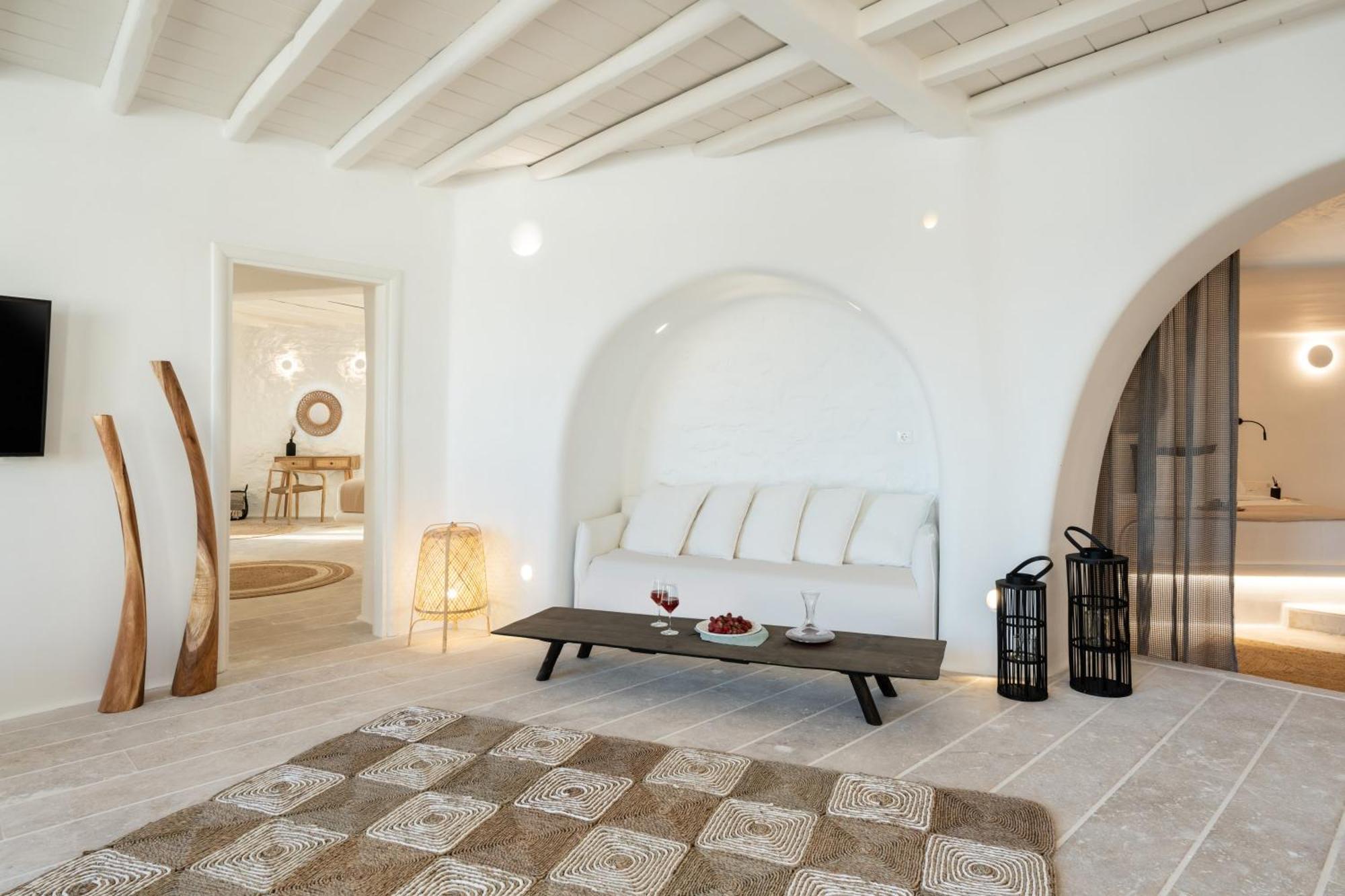 White Stone Mykonos Hotell Agios Ioannis Diakoftis Exteriör bild