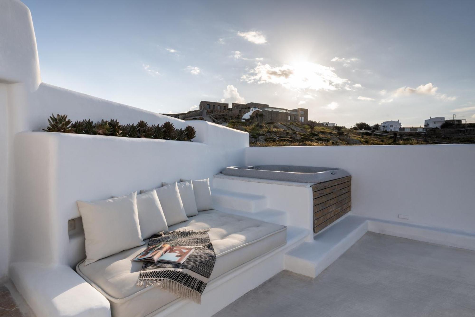 White Stone Mykonos Hotell Agios Ioannis Diakoftis Exteriör bild