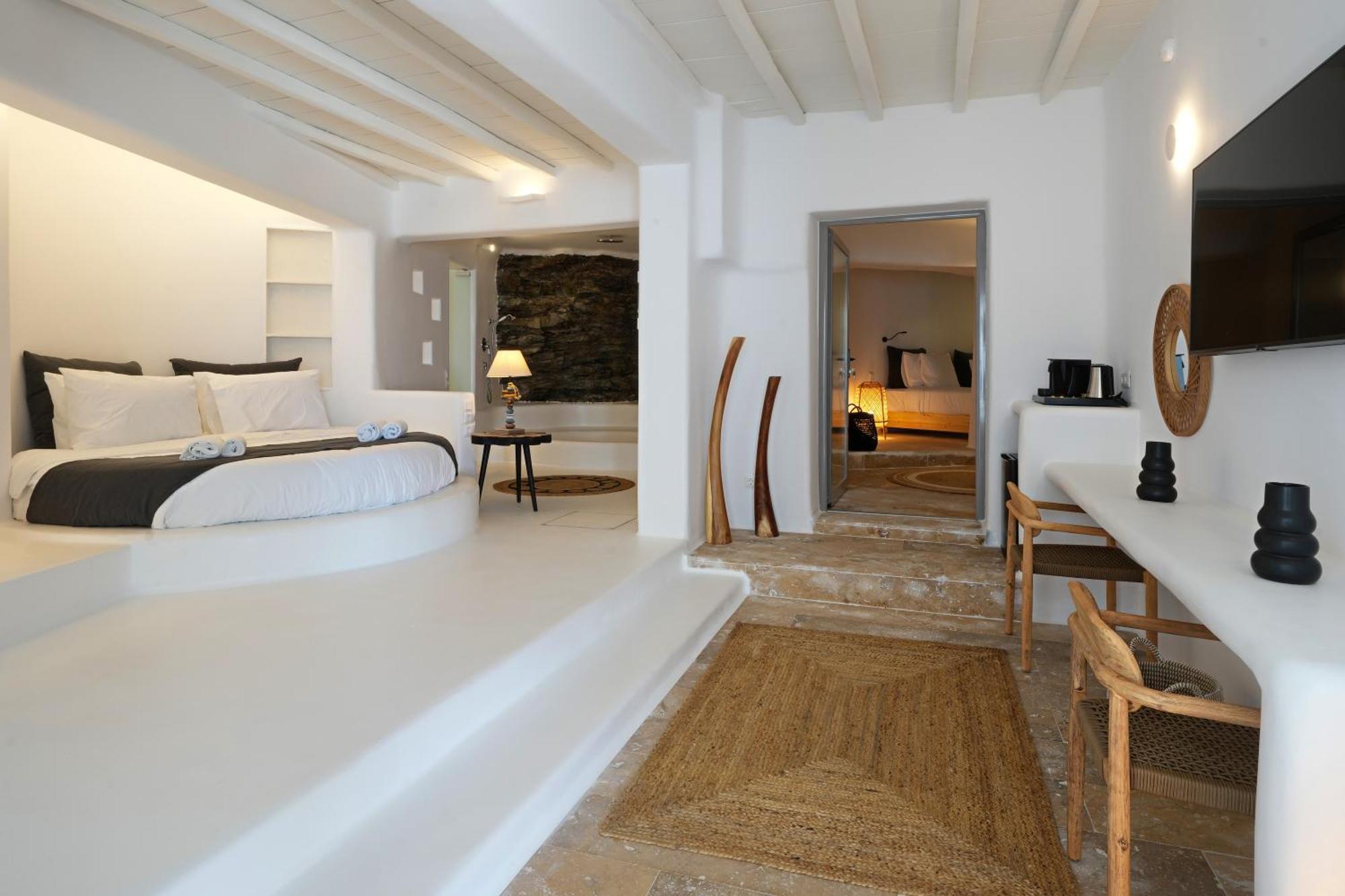 White Stone Mykonos Hotell Agios Ioannis Diakoftis Exteriör bild