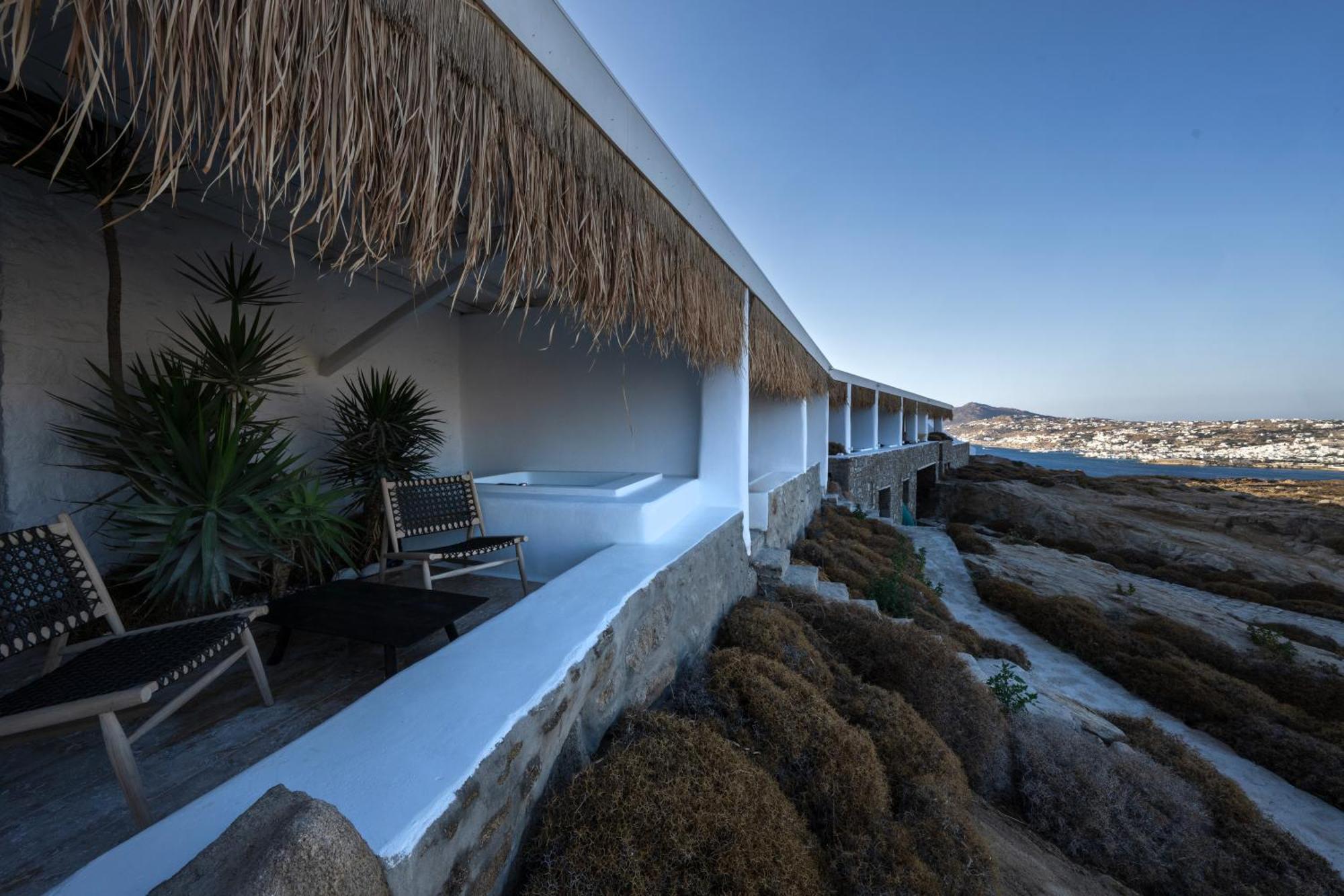 White Stone Mykonos Hotell Agios Ioannis Diakoftis Exteriör bild