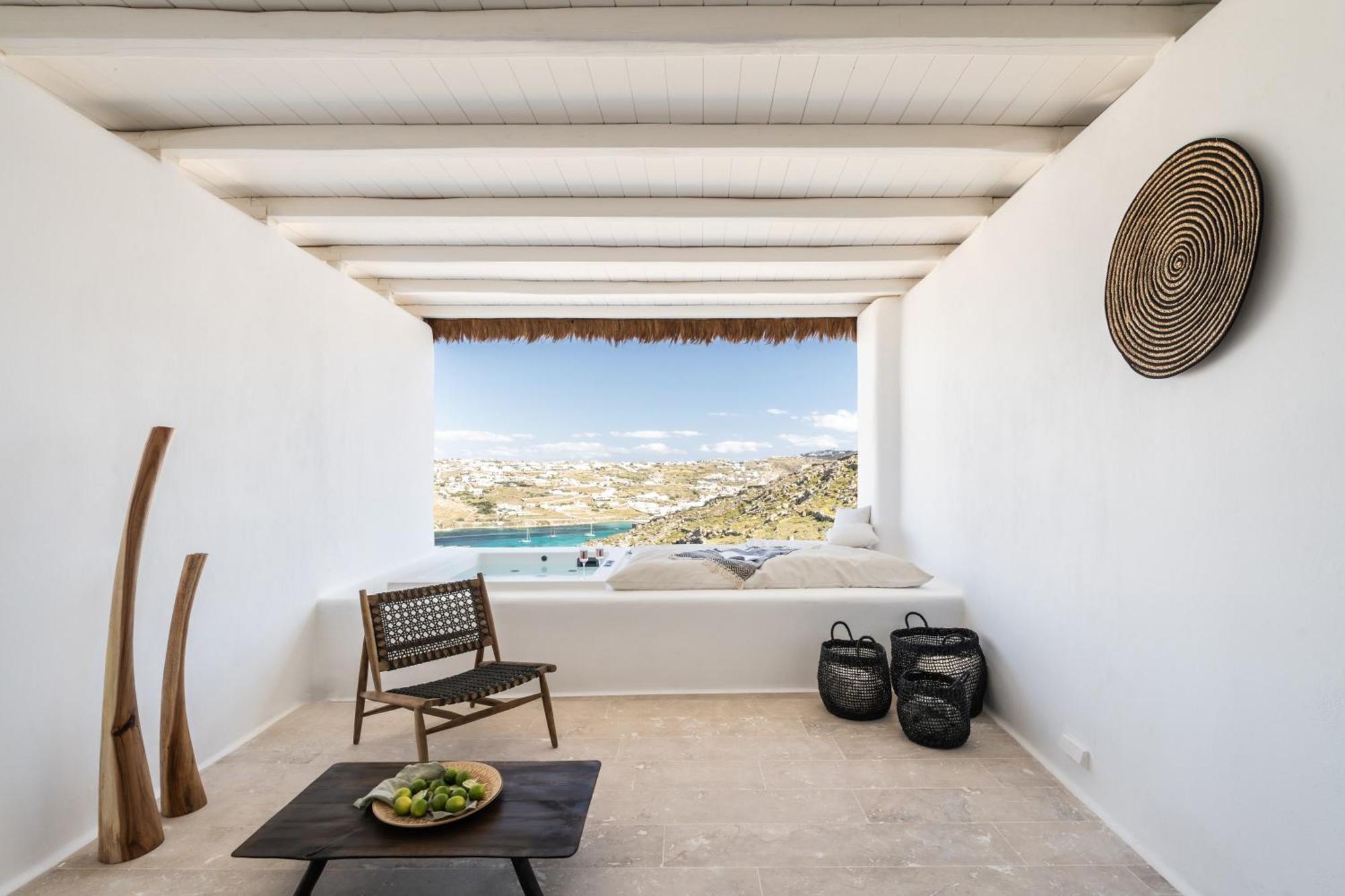 White Stone Mykonos Hotell Agios Ioannis Diakoftis Exteriör bild
