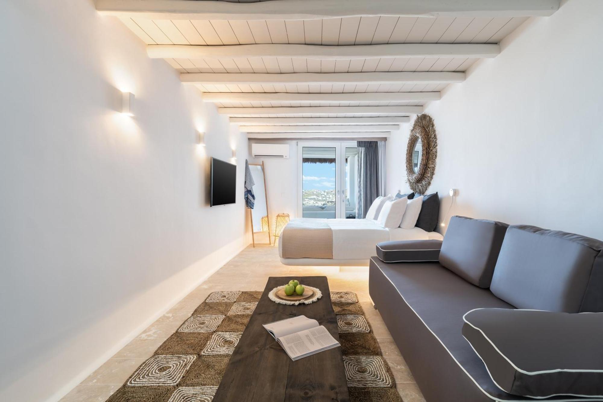 White Stone Mykonos Hotell Agios Ioannis Diakoftis Exteriör bild