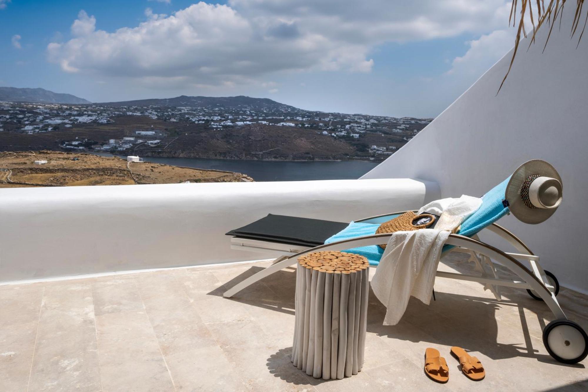White Stone Mykonos Hotell Agios Ioannis Diakoftis Exteriör bild